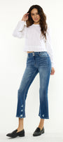 Hillary High Rise Crop Flare - Official Kancan USA