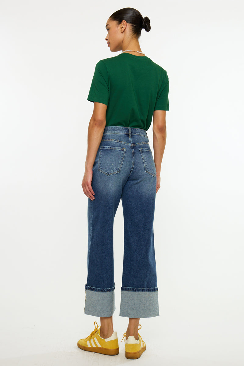 Collie Ultra High Rise Crop Wide