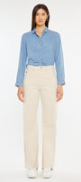 Mikaella Ultra High Rise 90's Flare Jeans - Official Kancan USA