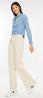 Mikaella Ultra High Rise 90's Flare Jeans - Official Kancan USA