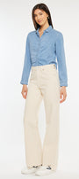 Mikaella Ultra High Rise 90's Flare Jeans - Official Kancan USA