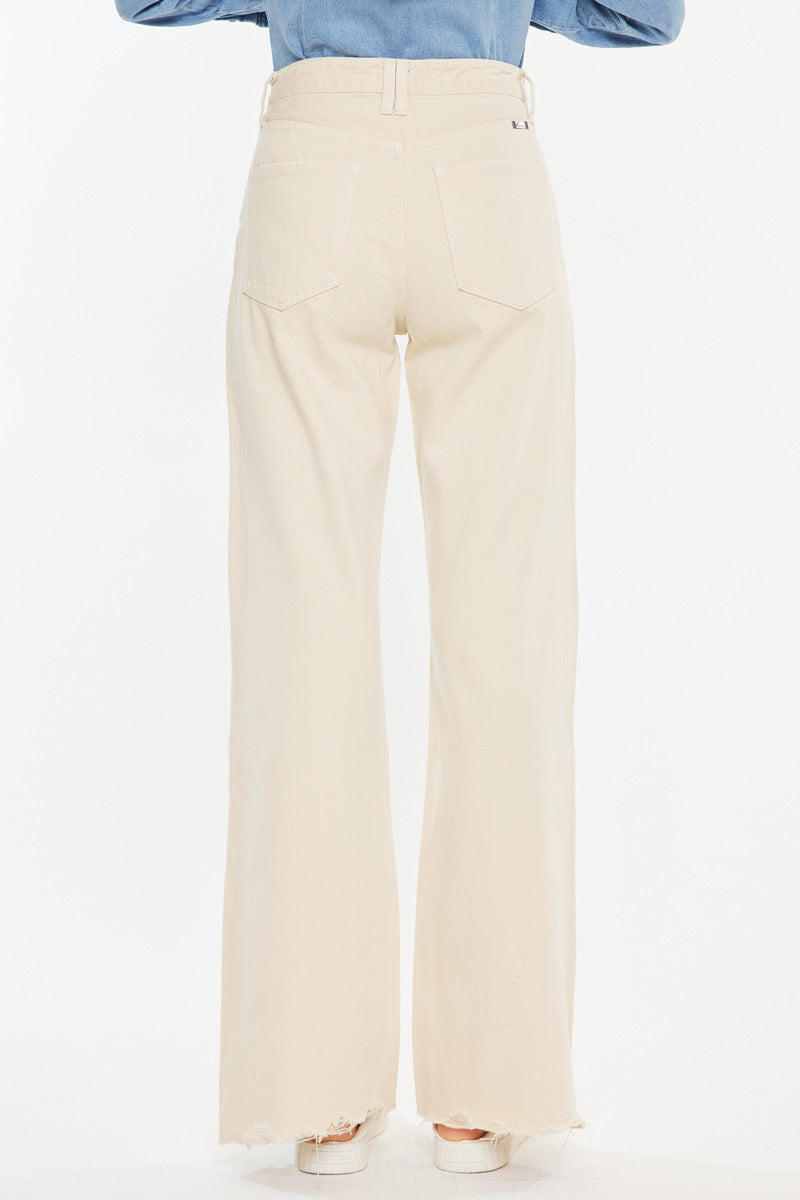 Mikaella Ultra High Rise 90's Flare Jeans - Official Kancan USA