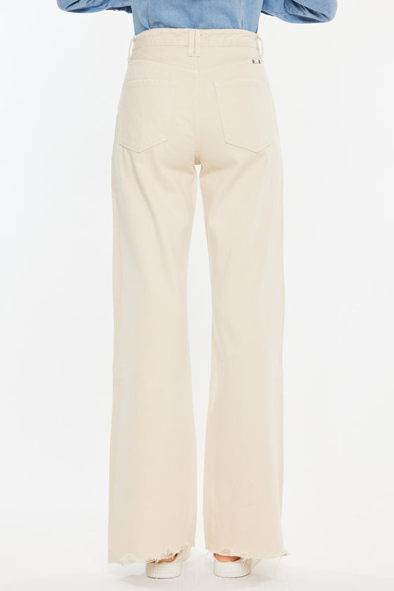 Mikaella Ultra High Rise 90's Flare Jeans - Official Kancan USA