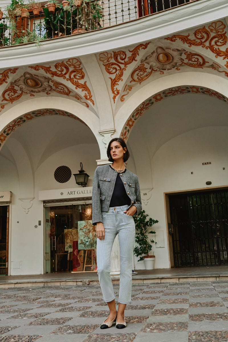 Genevie High Rise Straight Jeans - Official Kancan USA