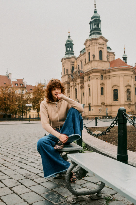 Marley High Rise Super Wide Leg Jeans - Official Kancan USA