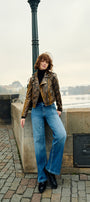 Leah Ultra High Rise Wide Leg Jeans - Official Kancan USA