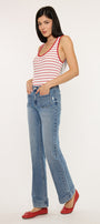 High Rise Flare Jeans - Official Kancan USA