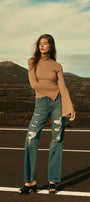 Stephanie Ultra High Rise 90's Boyfriend Jeans - Official Kancan USA
