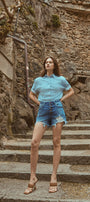 Sheila  High Rise Mom Shorts - Official Kancan USA