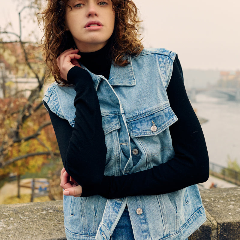 Joey Oversized 80's Vest - Official Kancan USA