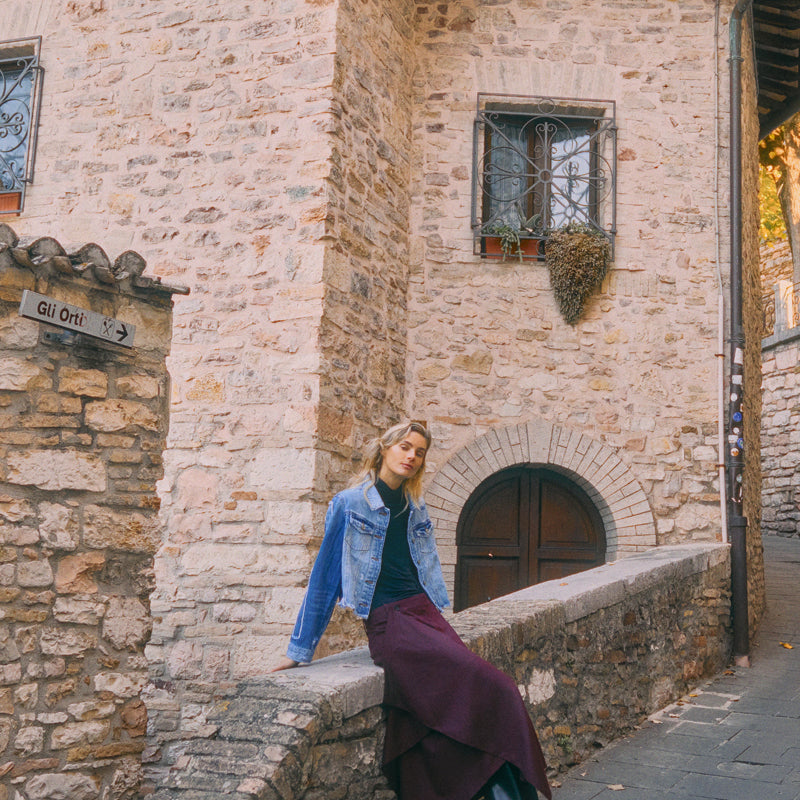 Sawyer Distressed Denim Jacket