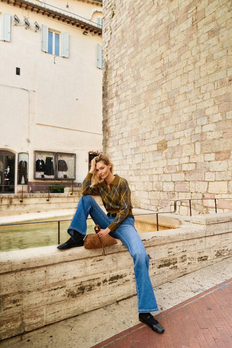 Celia Ultra High Rise Wide Flare