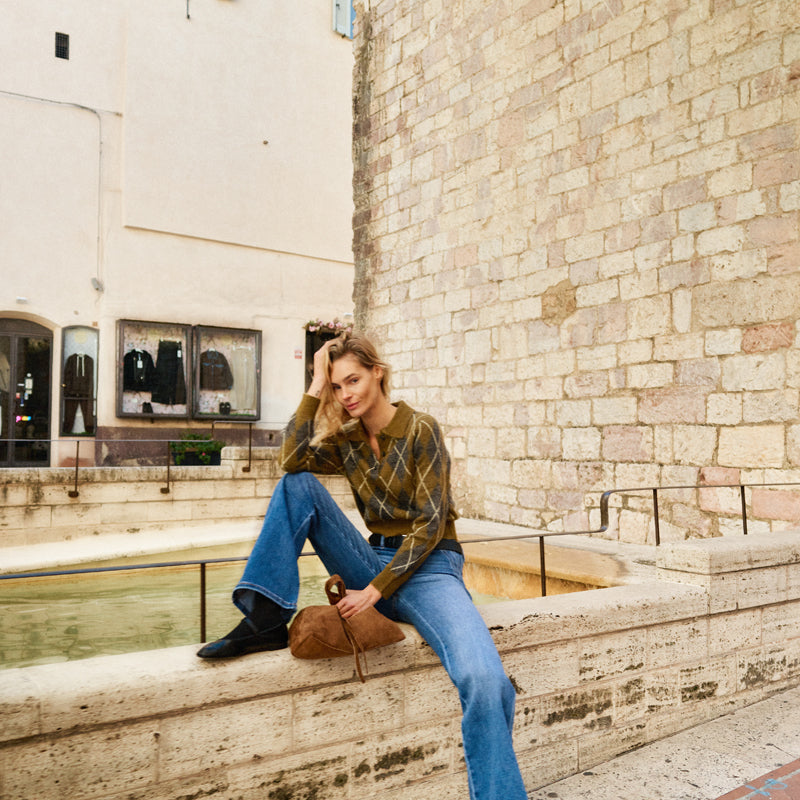 Celia Ultra High Rise Wide Flare - Official Kancan USA