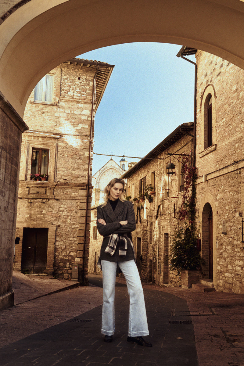 Meredith High Rise Slim Flare