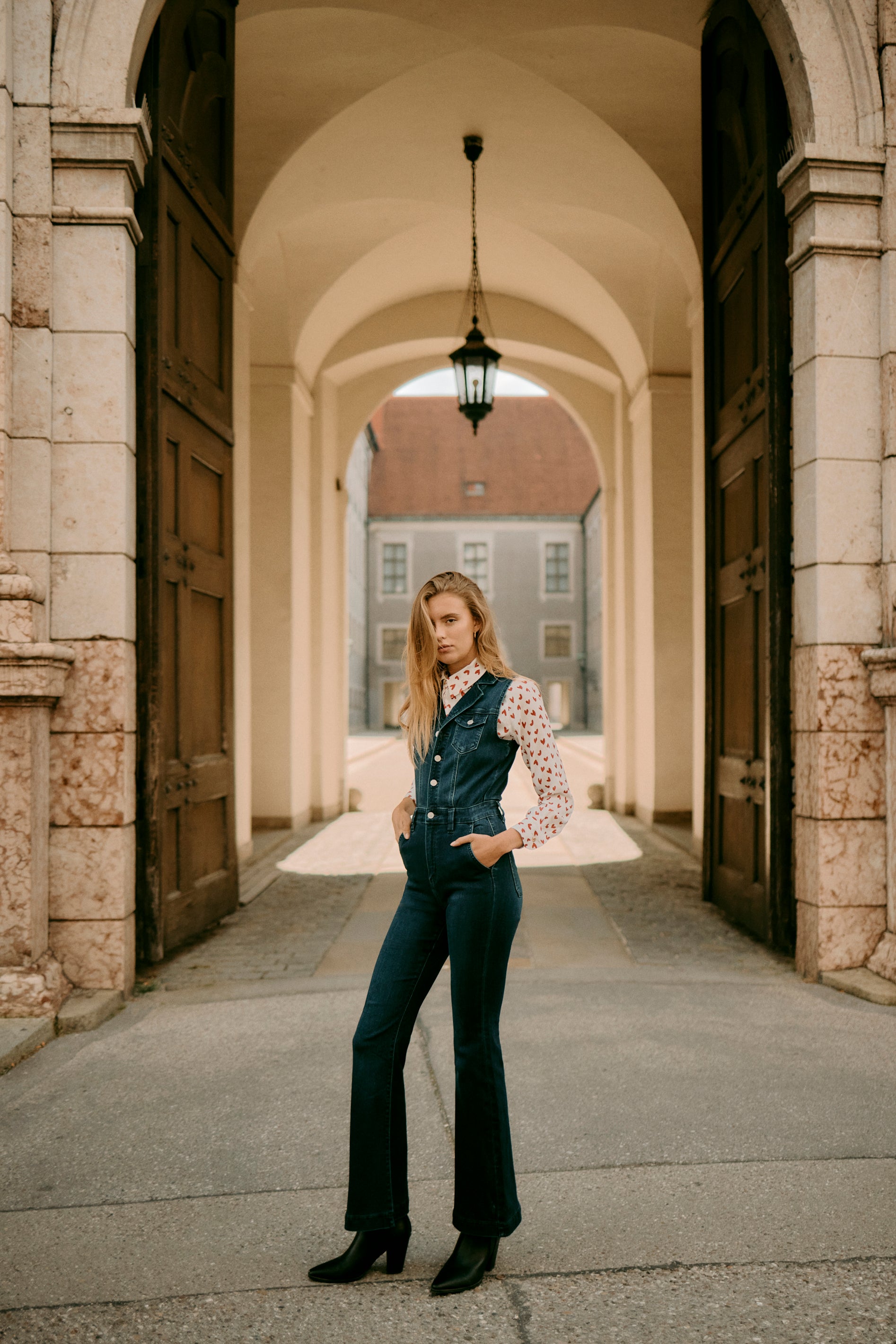 Fawn Super Flare Jumpsuit | Kancan USA