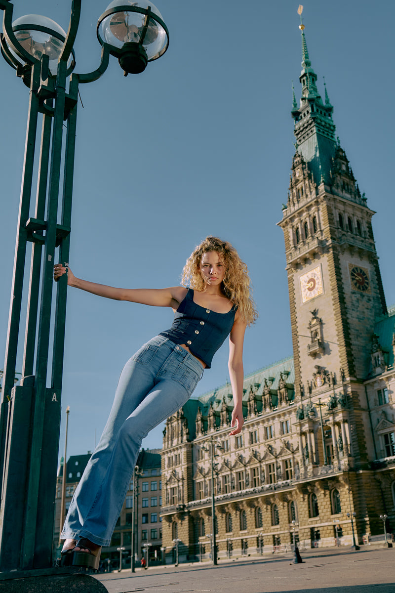Lux High Rise Bootcut Jeans - Official Kancan USA