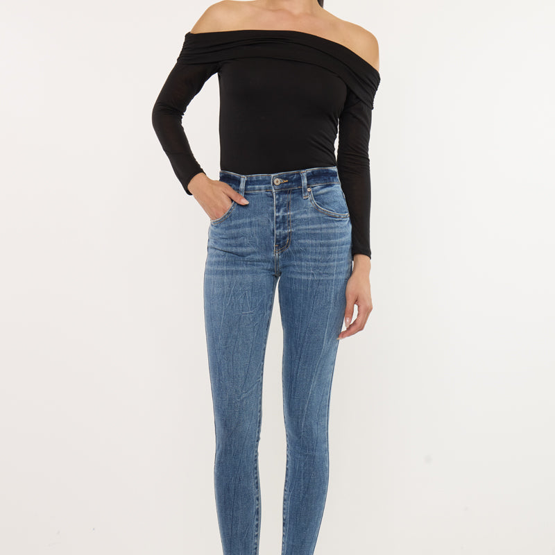 Kayleigh High Rise Super Skinny Jeans