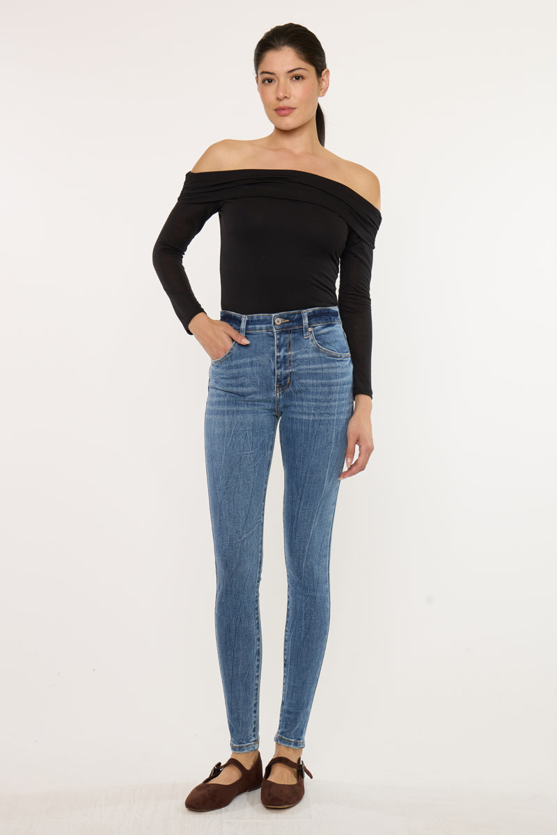 Kayleigh High Rise Super Skinny Jeans