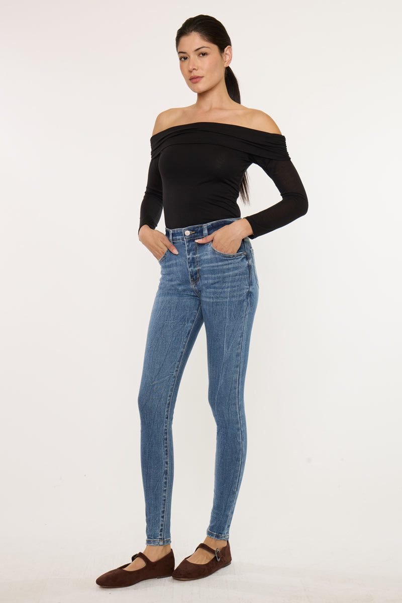 Kayleigh High Rise Super Skinny Jeans