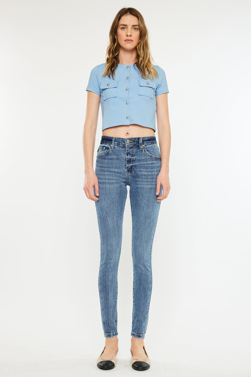 Kayleigh High Rise Super Skinny Jeans - Official Kancan USA