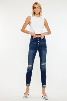  Canary High Rise Ankle Skinny - Official Kancan USA