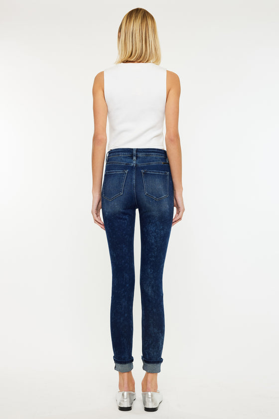 Canary High Rise Ankle Skinny - Official Kancan USA