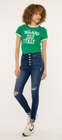 Canary High Rise Ankle Skinny - Official Kancan USA