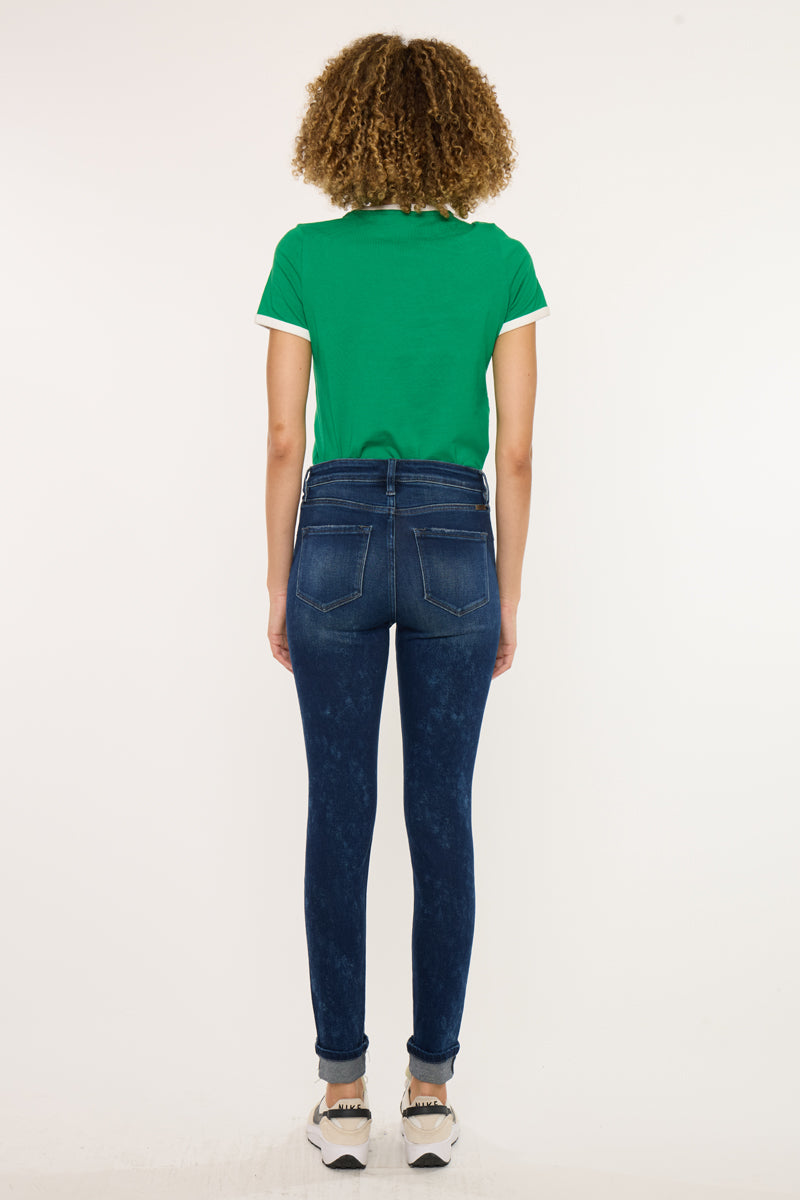 Canary High Rise Ankle Skinny - Official Kancan USA