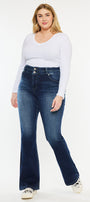 Samaria High Rise Skinny Bootcut Jeans (Plus Size) - Official Kancan USA