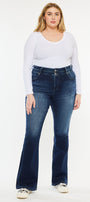 Samaria High Rise Skinny Bootcut Jeans (Plus Size) - Official Kancan USA