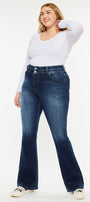 Samaria High Rise Skinny Bootcut Jeans (Plus Size) - Official Kancan USA