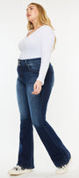 Samaria High Rise Skinny Bootcut Jeans (Plus Size) - Official Kancan USA