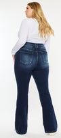 Samaria High Rise Skinny Bootcut Jeans (Plus Size) - Official Kancan USA