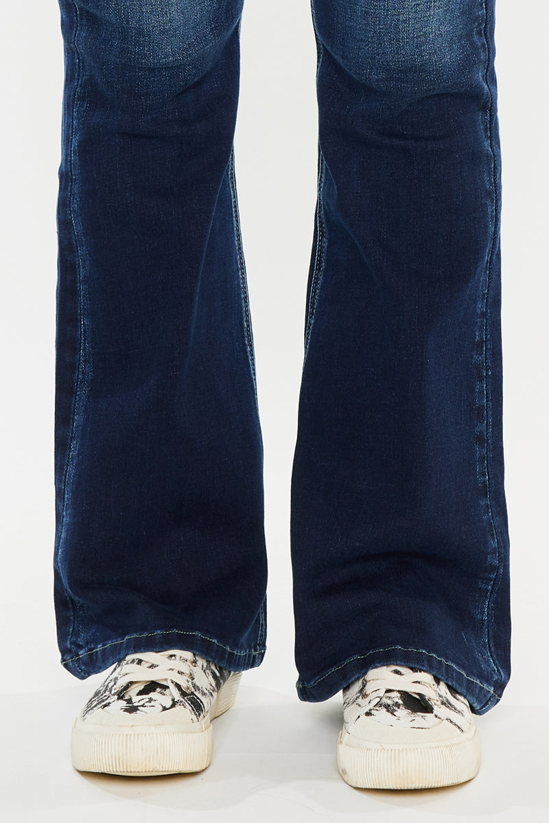 Samaria High Rise Skinny Bootcut (Plus Size) - Official Kancan USA