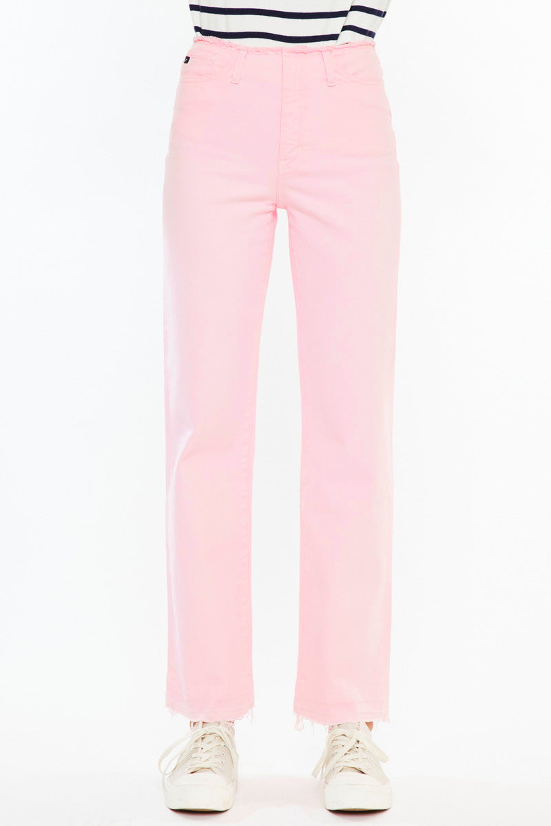 Sharon High Rise True Straight Jeans - Official Kancan USA