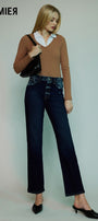 Delores  Premier High Rise Straight Jeans - Official Kancan USA