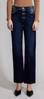 Delores  Premier High Rise Straight Jeans - Official Kancan USA