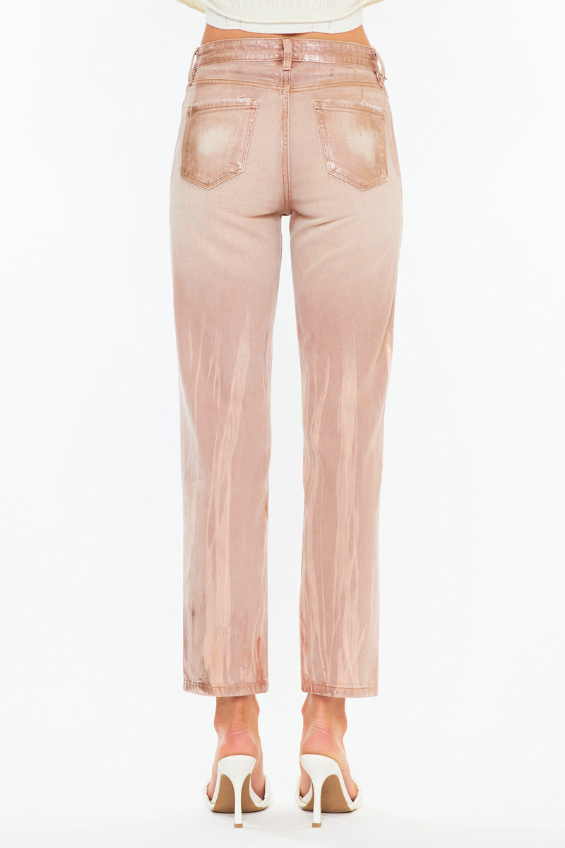 Blaire Premier High Rise Straight Jeans – Polished Fit – Kancan USA