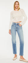 Ellie Premier High Rise Straight Jeans - Official Kancan USA