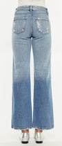 Veronica Premier High Rise Slim Wide Leg Jeans - Official Kancan USA