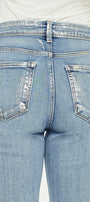 Veronica Premier High Rise Slim Wide Leg Jeans - Official Kancan USA