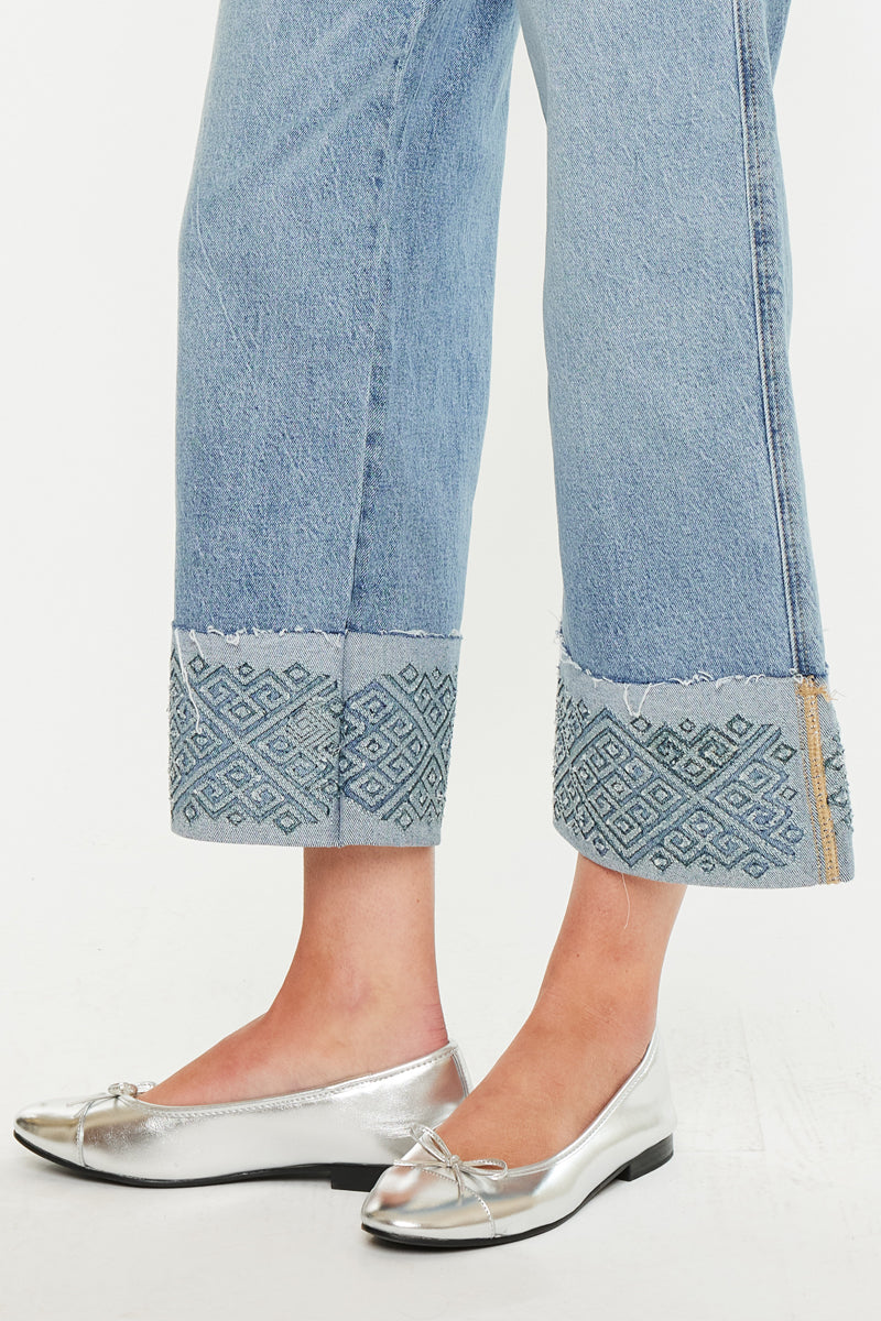 Grace Premier 90's Cropped Wide Leg - Official Kancan USA