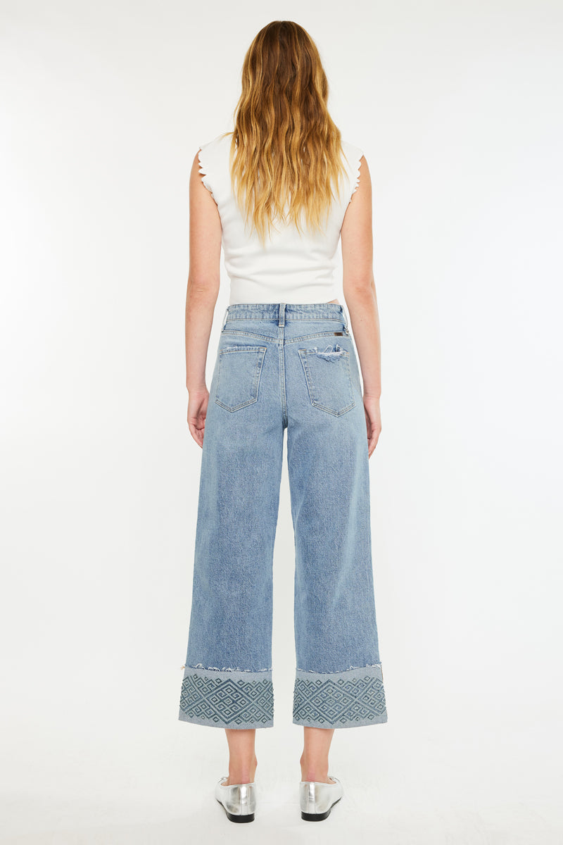 Grace Premier 90's Cropped Wide Leg - Official Kancan USA