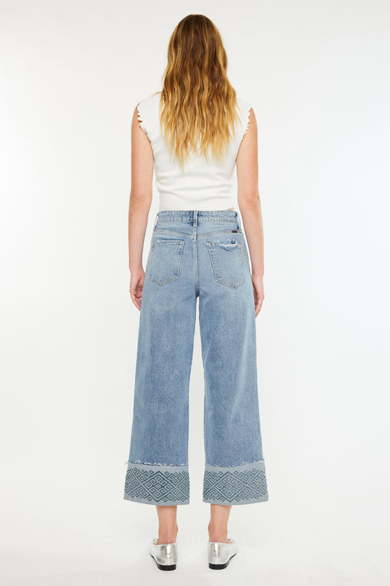 Grace Premier 90's Cropped Wide Leg