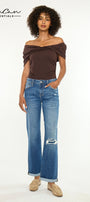 Bianca Essentials Mid Rise True Straight - Official Kancan USA