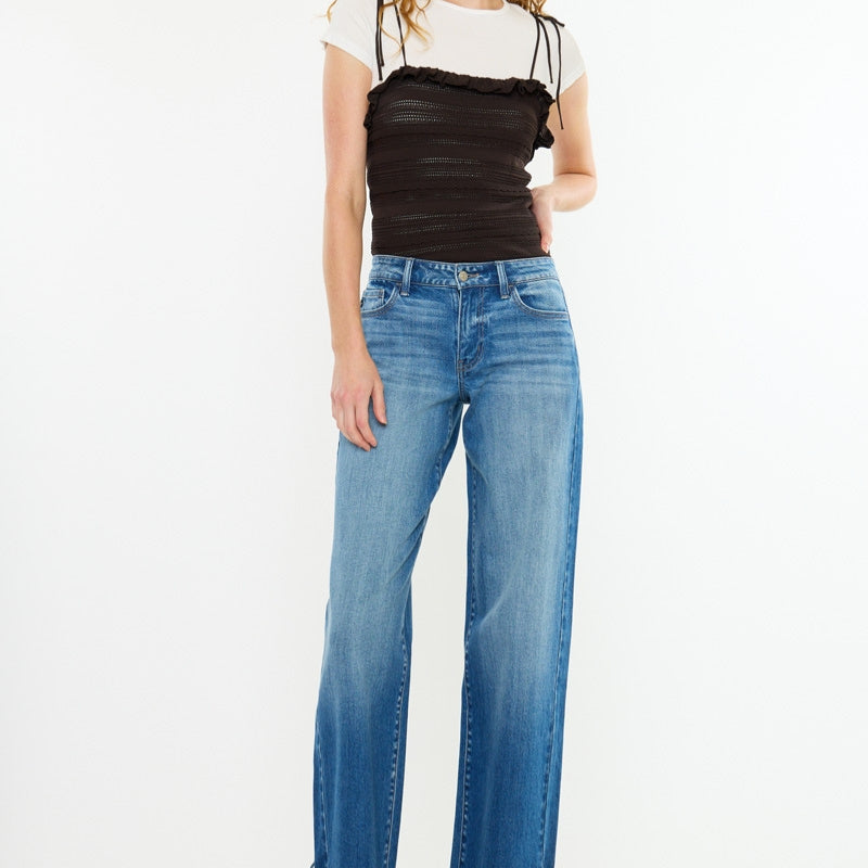 Paulette Essentials Mid Rise Wide