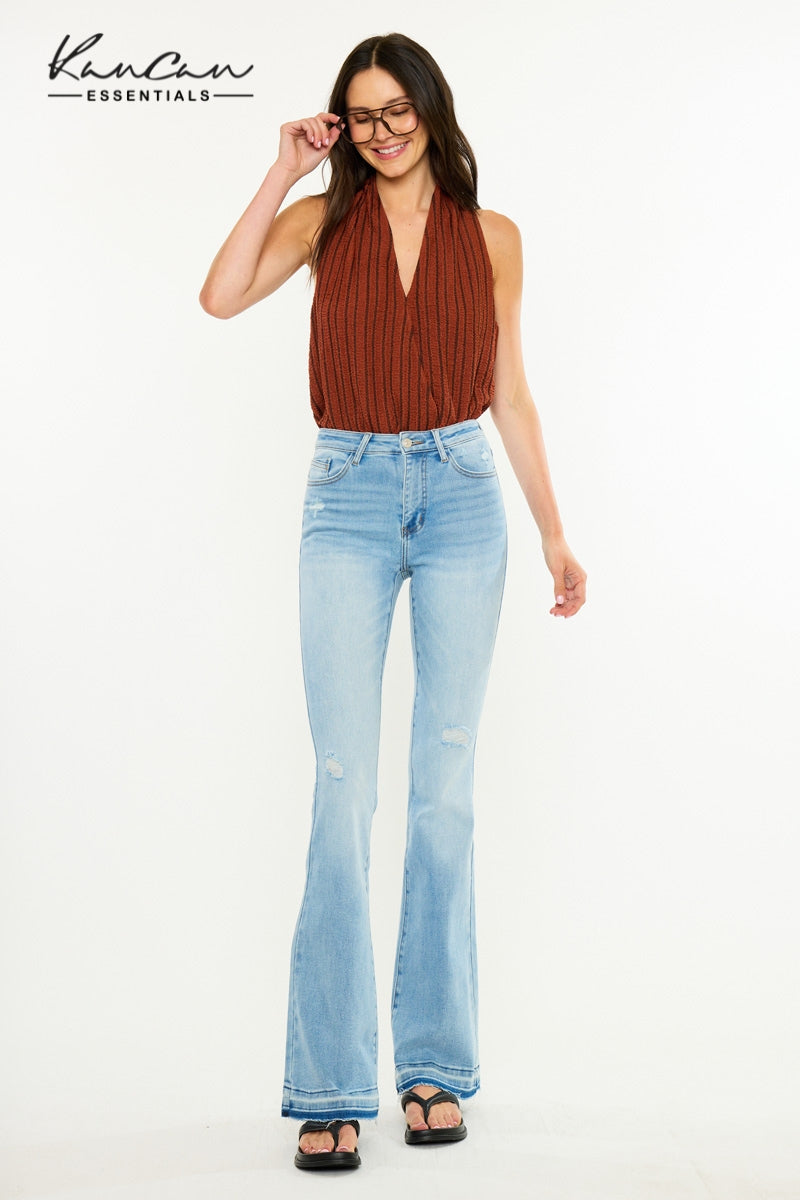 Stephanie Essentials High Rise Flare