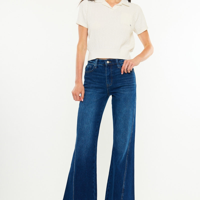 Ava Essentials High Rise Flare