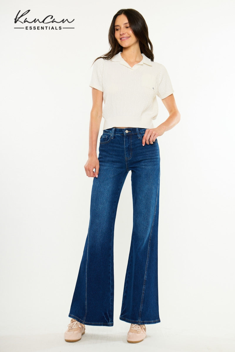 Ava Essentials High Rise Flare