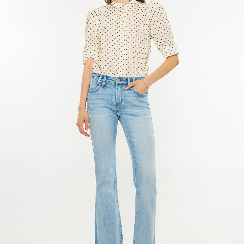 Paige Essentials Low Rise Flare